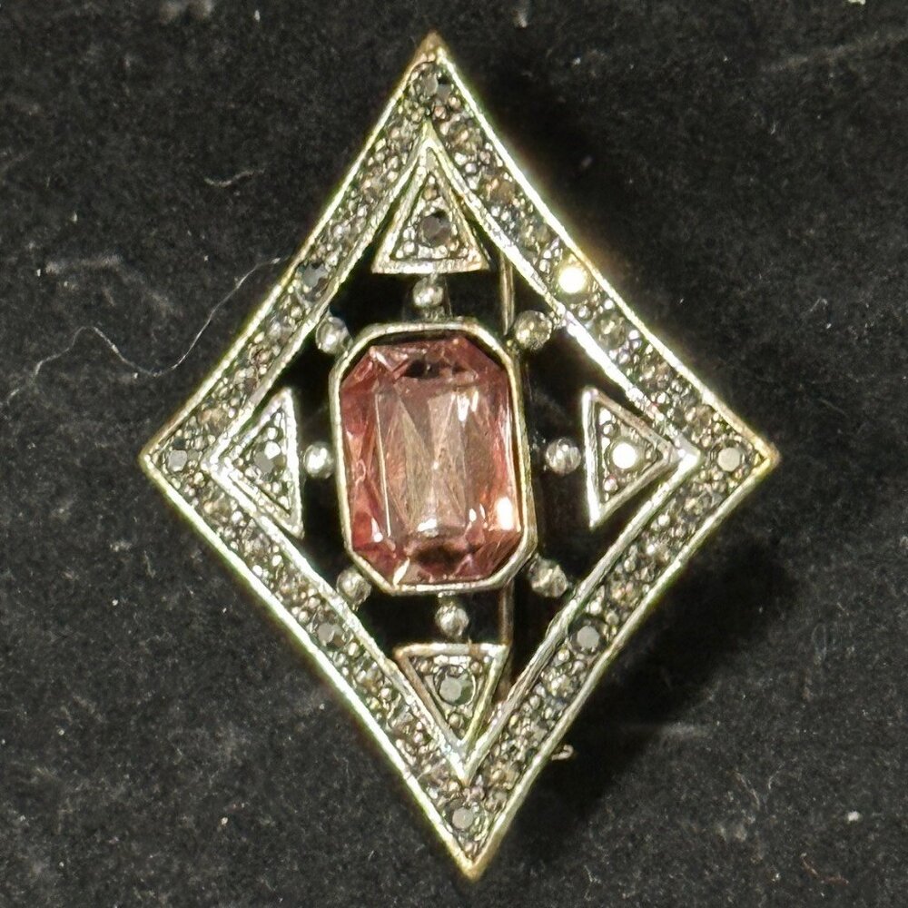 Vintage - Silver tone brooch